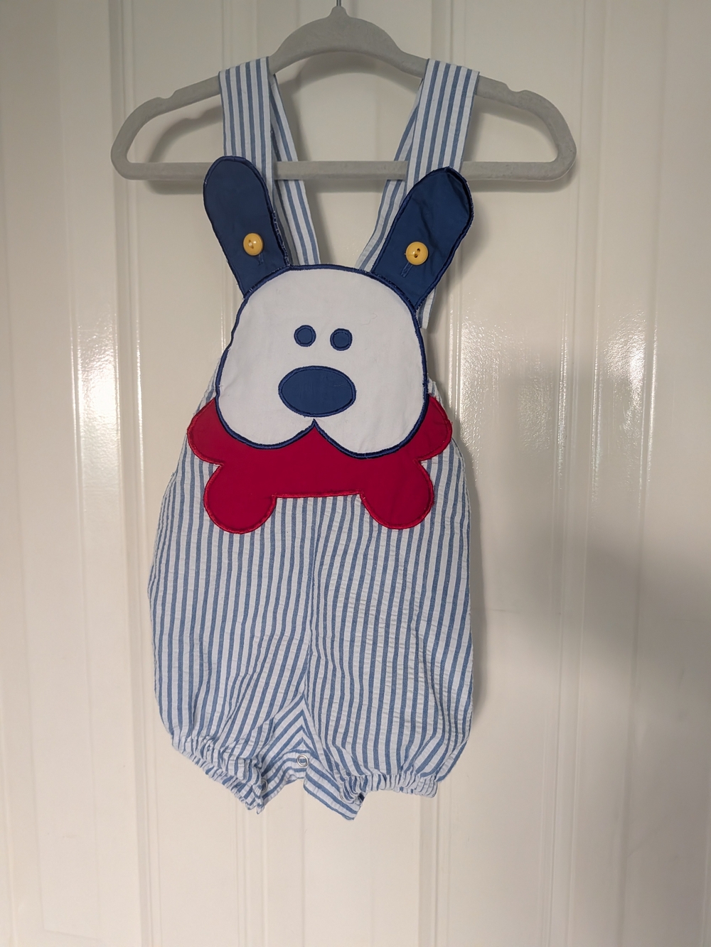 Vtg Puppy Little Miracles Baby Romper